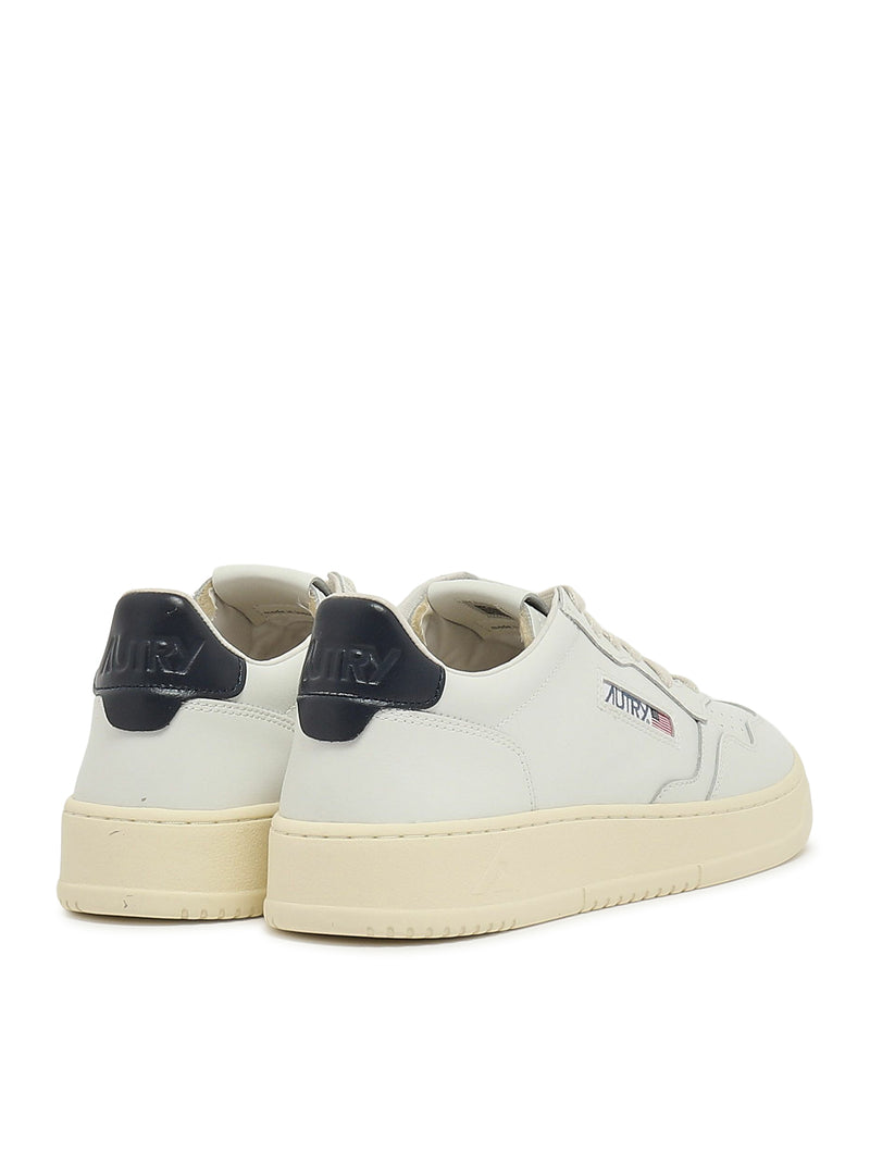SNEAKERS MEDALIST LOW IN PELLE BIANCA E SPACE