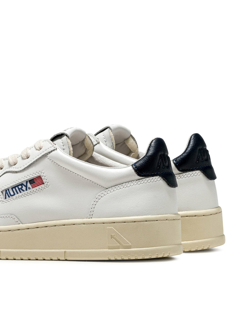 SNEAKERS MEDALIST LOW IN PELLE BIANCA E SPACE