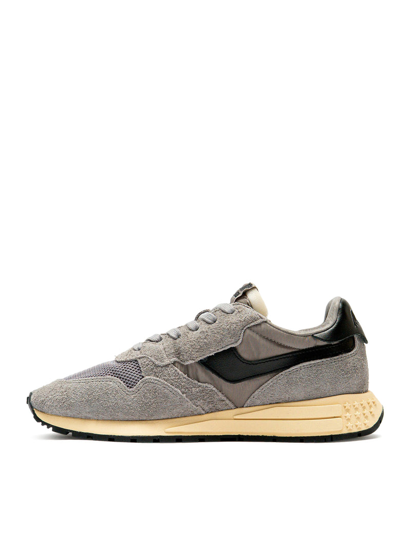 SNEAKER REELWIND LOW IN NYLON E SUEDE
