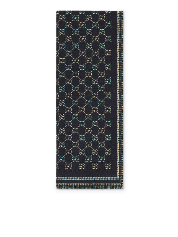 SCIARPA IN LANA GG JACQUARD