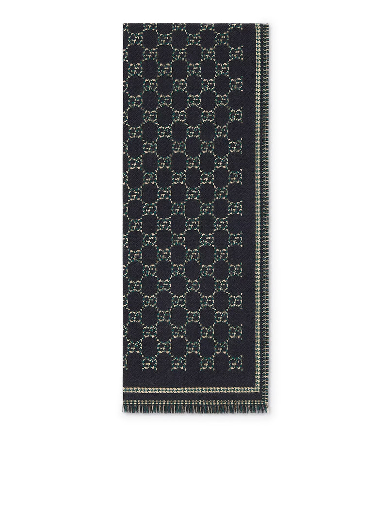 SCIARPA IN LANA GG JACQUARD