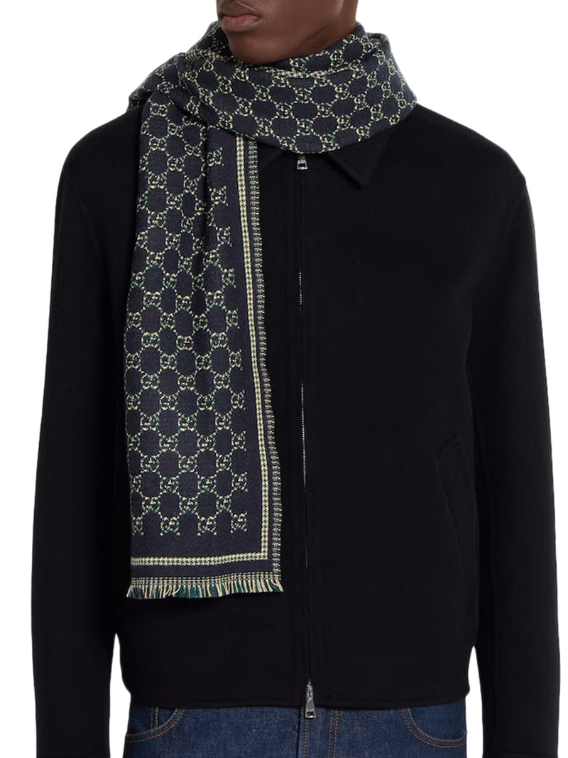 SCIARPA IN LANA GG JACQUARD