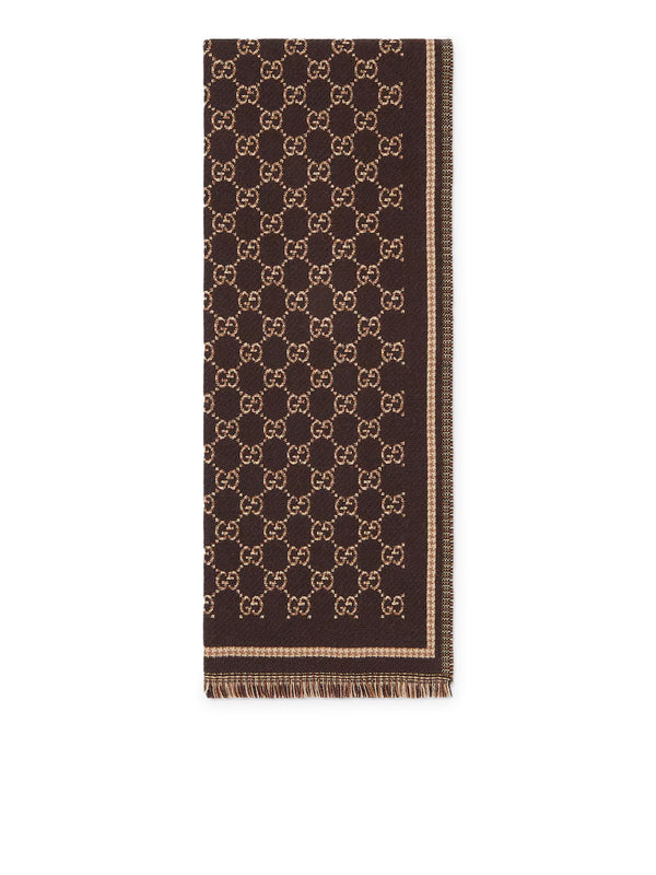 SCIARPA IN LANA GG JACQUARD
