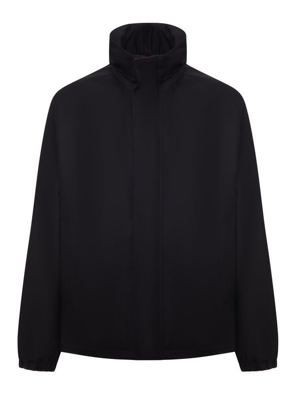 GIACCA COMPATTA IN COTONE CON ZIP