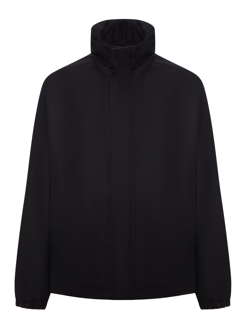 GIACCA COMPATTA IN COTONE CON ZIP