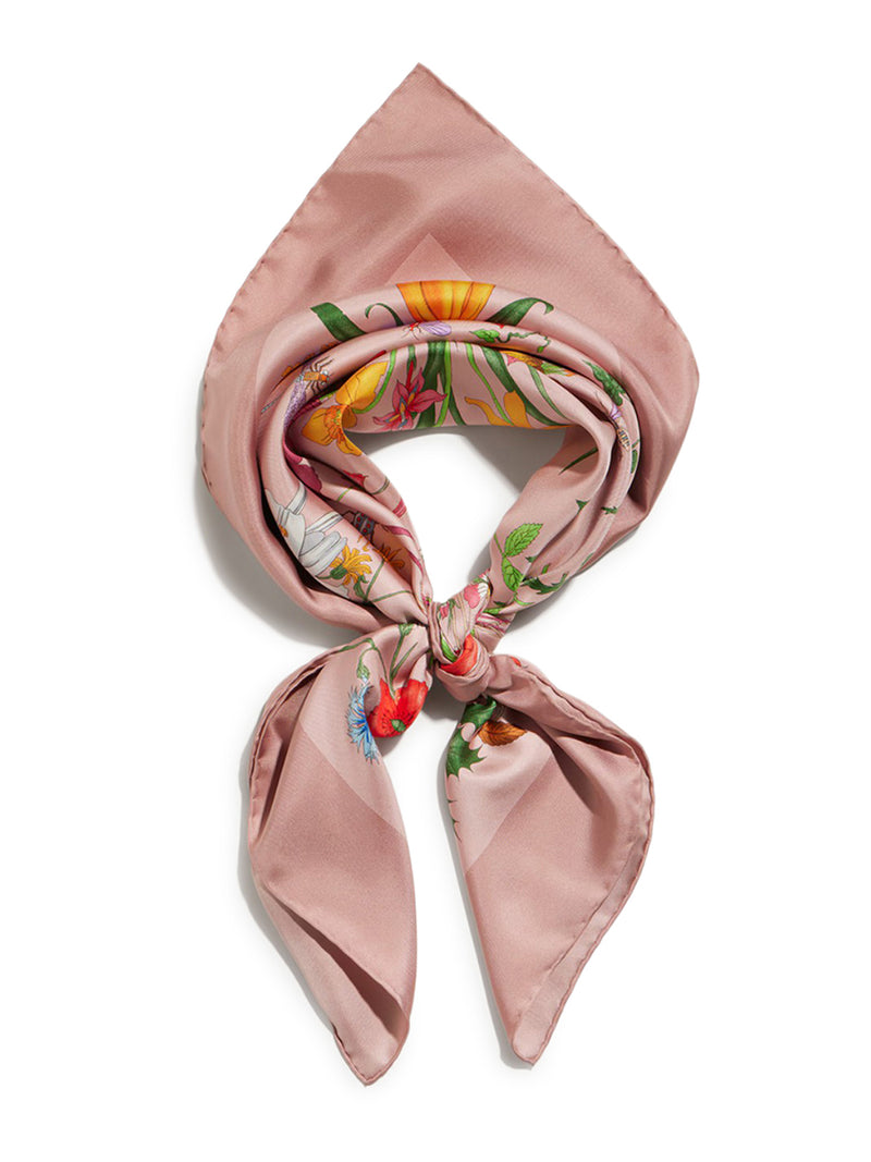 CARRÉ IN TWILL DI SETA STAMPATA