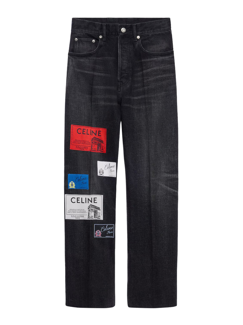 JEANS BOYFRIEND 001 IN DENIM DI COTONE