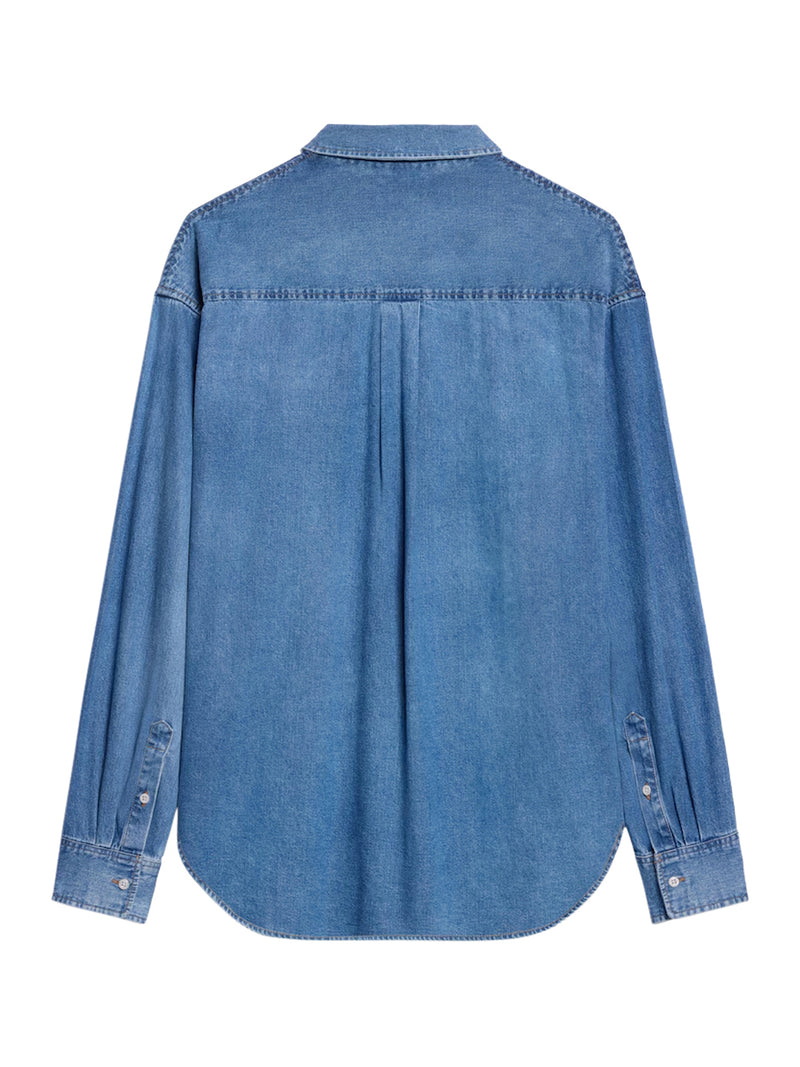 CAMICIA IN DENIM DI COTONE