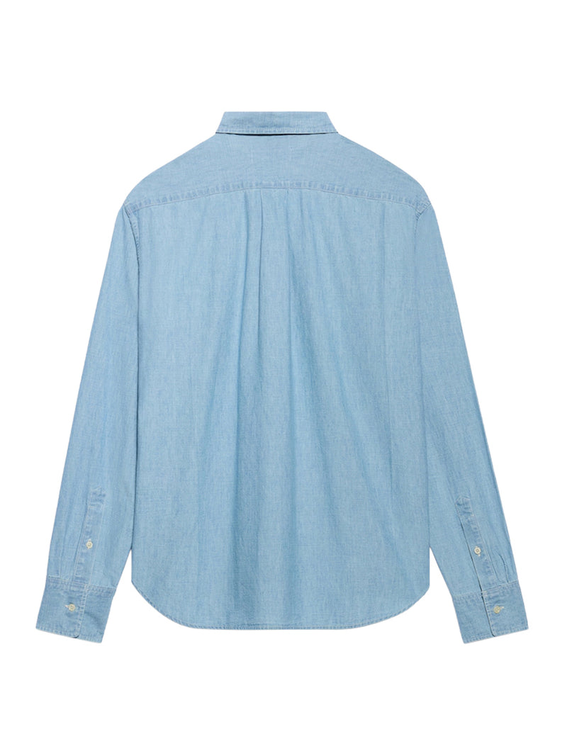 CAMICIA IN DENIM DI COTONE
