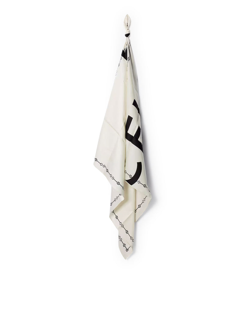 CARRÉ IN TWILL DI SETA