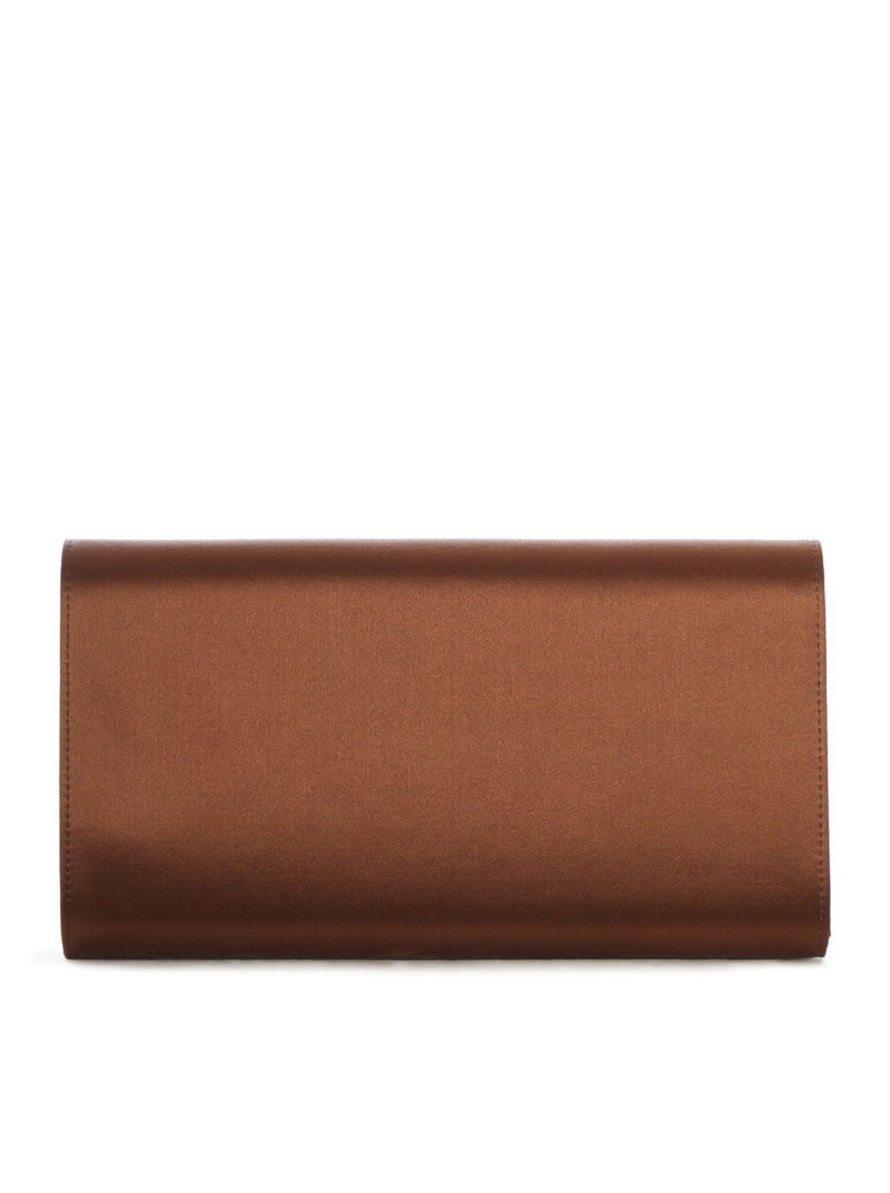 CLUTCH DRAGONFLY FLOW IN RASO CON FIBBIA GIOIELLO