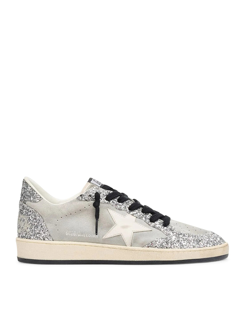 SNEAKERS BALL-STAR IN SUEDE CON INSERTI GLITTER