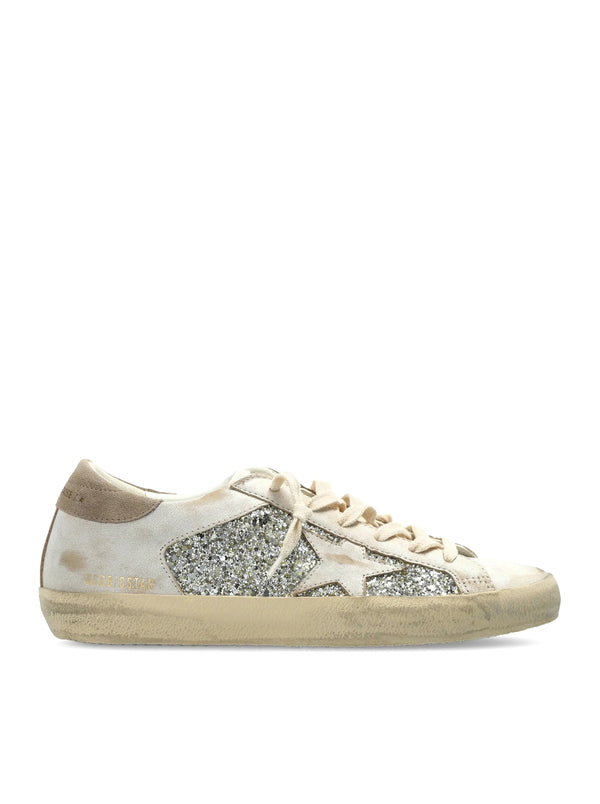 SNEAKERS SUPER-STAR CON DETTAGLI GLITTERATI