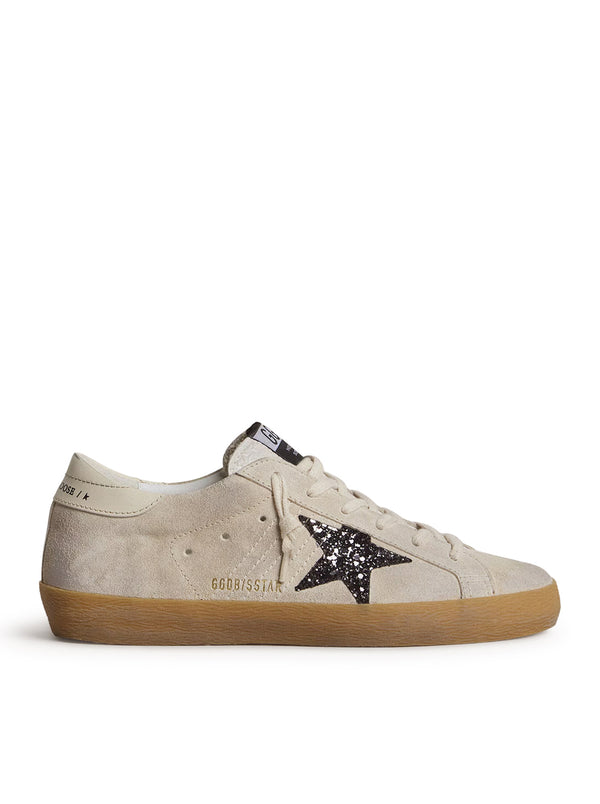 SUPER-STAR DONNA IN SUEDE CON STELLA IN GLITTER