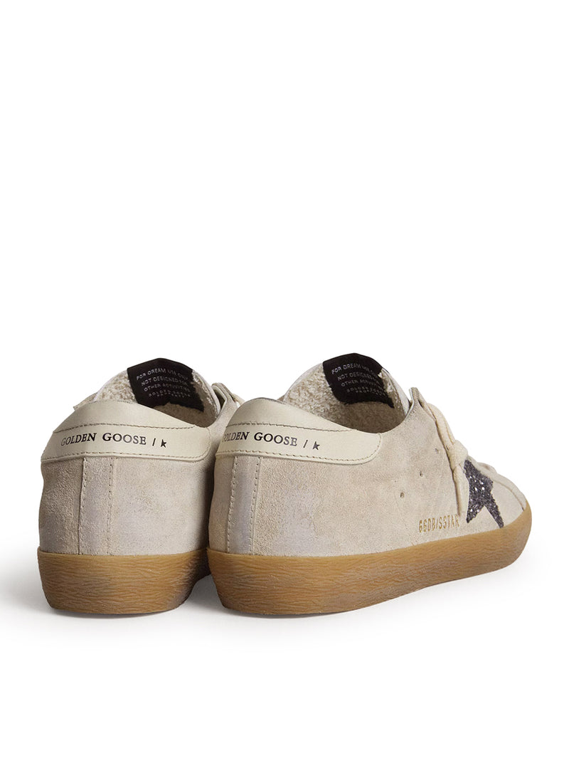 SUPER-STAR DONNA IN SUEDE CON STELLA IN GLITTER