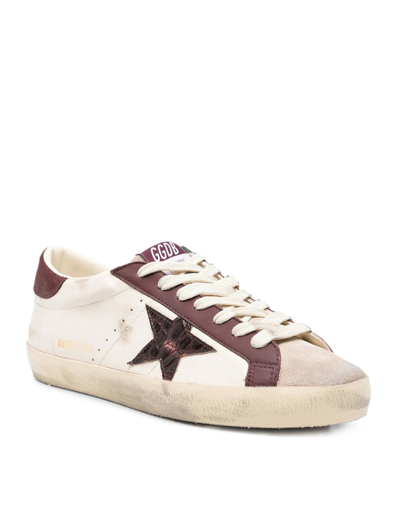 SNEAKERS SUPER-STAR IN NAPPA CON STELLA CROCO