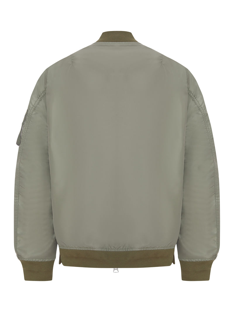 BOMBER IN NYLON CON ZIP