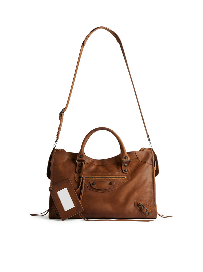 BORSA LE CITY MEDIA DA DONNA IN CARAMELLO