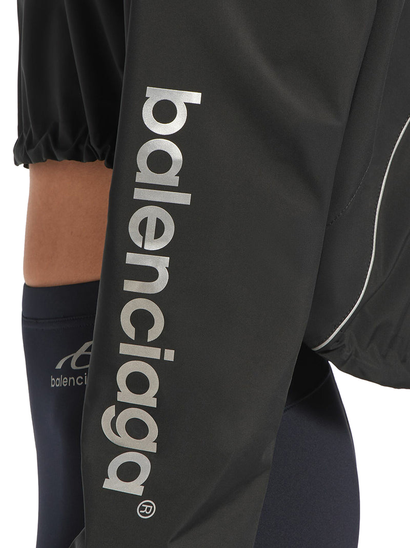 GIACCA TECHWEAR CROPPED IN NERO