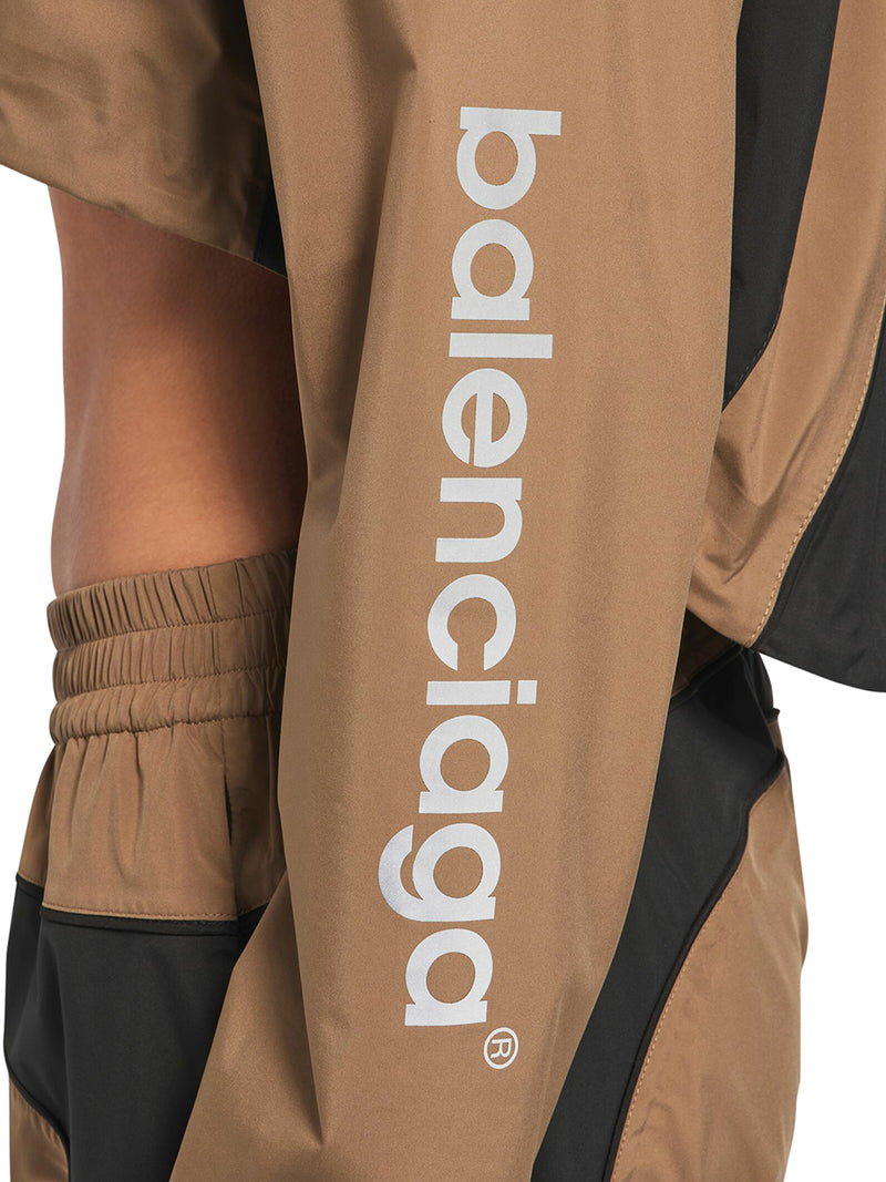 GIACCA TECHWEAR CROPPED IN CAMMELLO