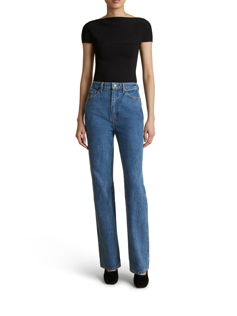 JEANS DANIELLE A VITA ALTA