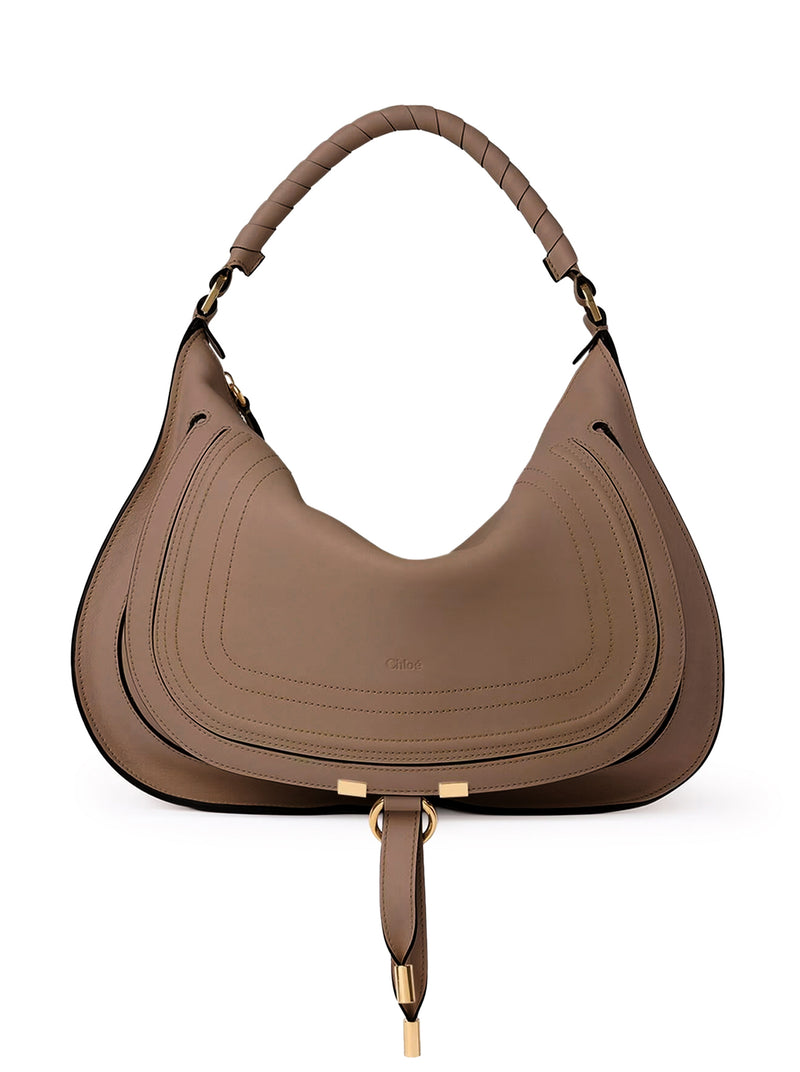 BORSA A SPALLA MARCIE IN PELLE MORBIDA