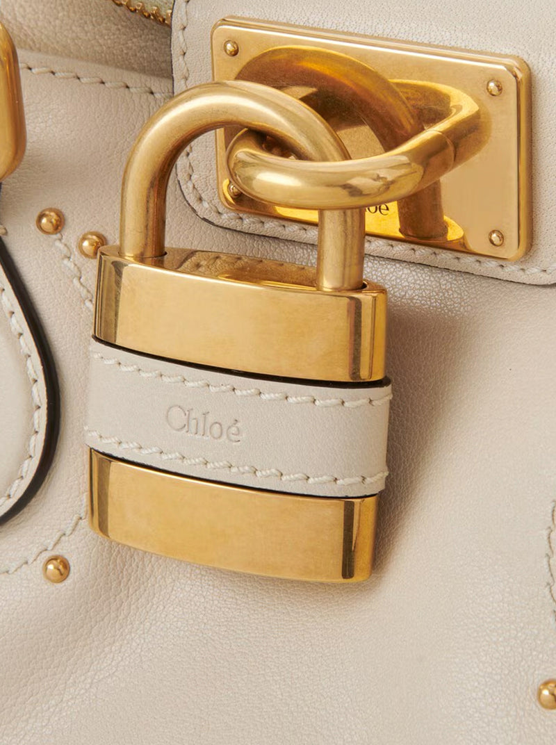 BORSA PADDINGTON IN PELLE GRANATA
