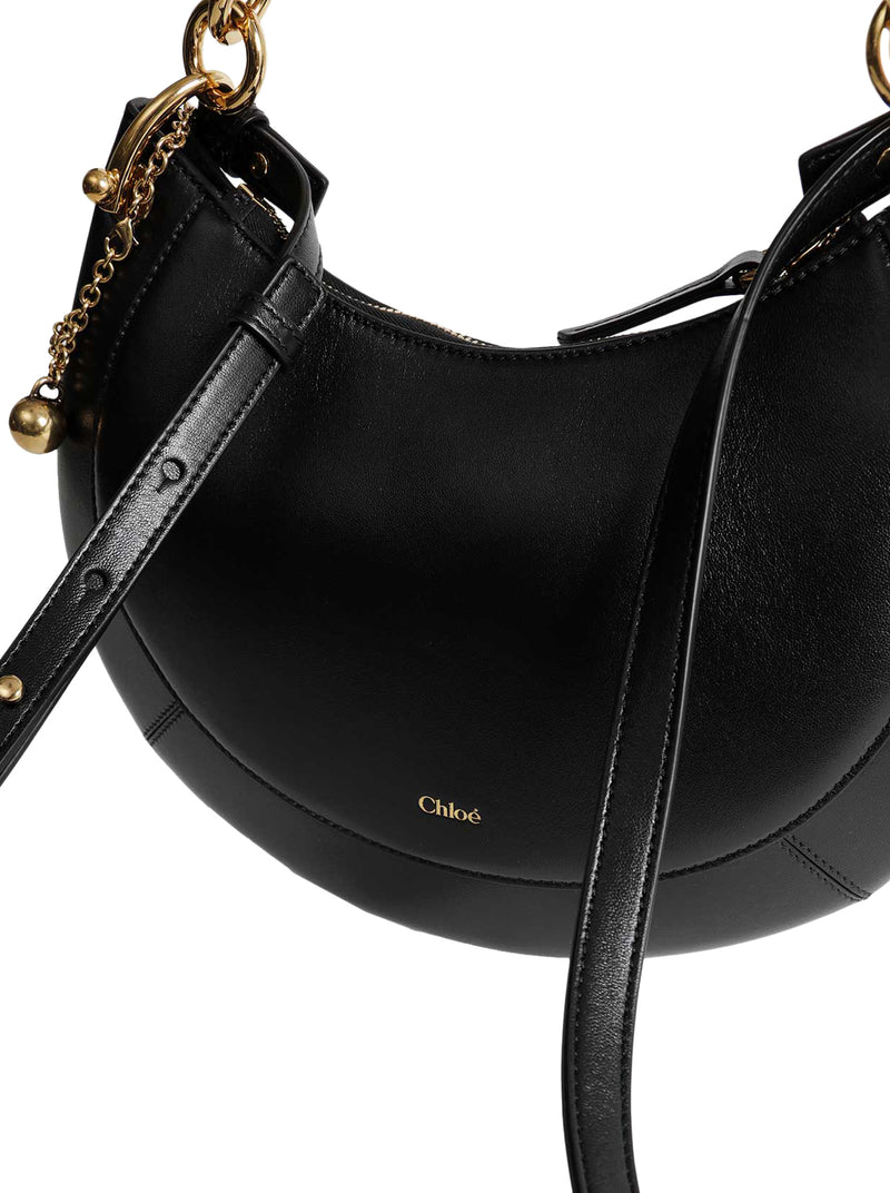 BORSA A SPALLA BANANA IN PELLE