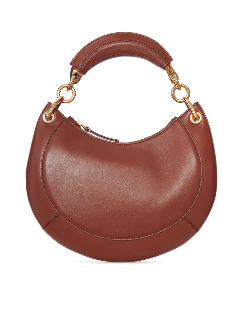 BORSA HOBO PICCOLO CHLOÉ BANANA CON CERNIERA IN MORBIDA PELLE