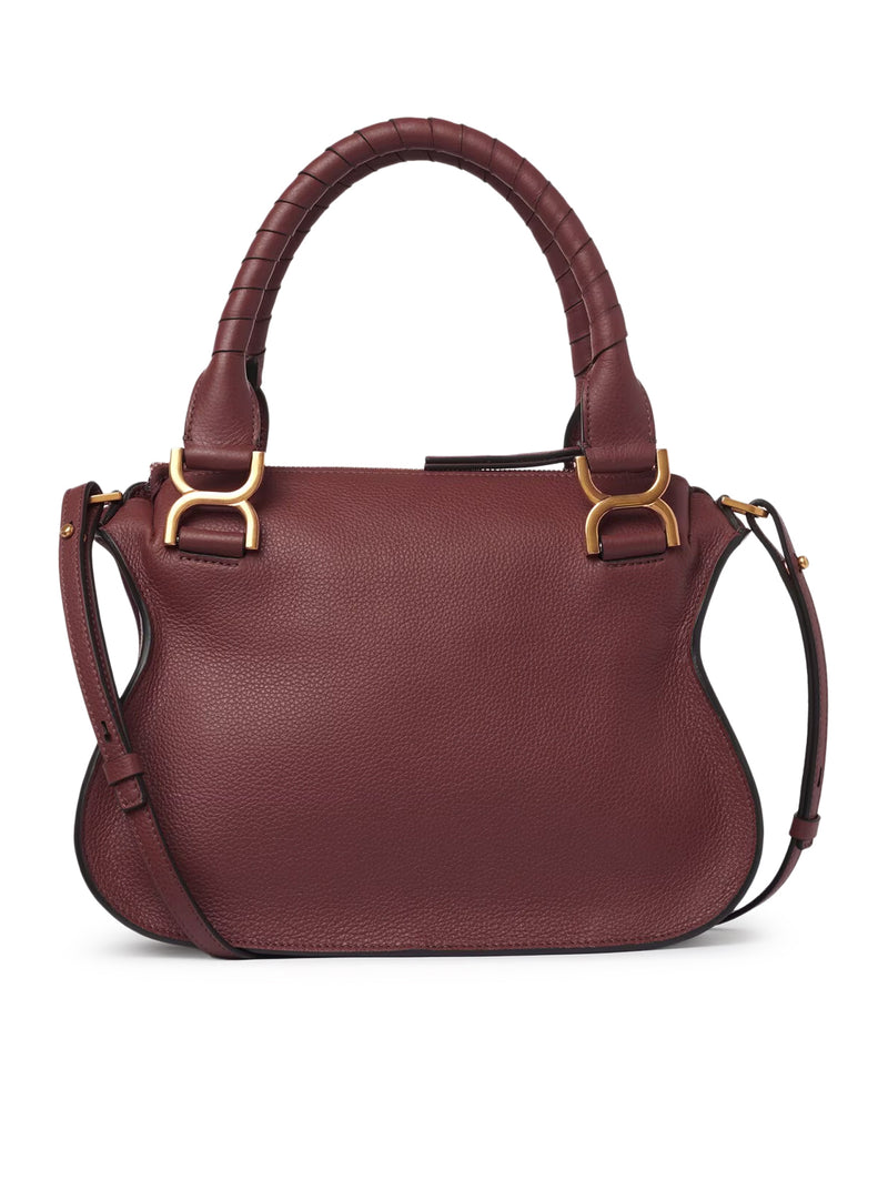 BORSA MARCIE PICCOLA IN PELLE GRANATA