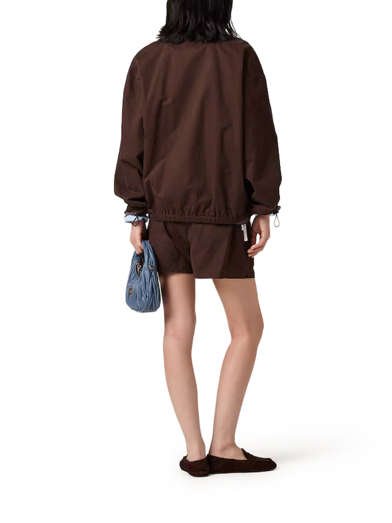 BLOUSON IN GABARDINE WASHED
