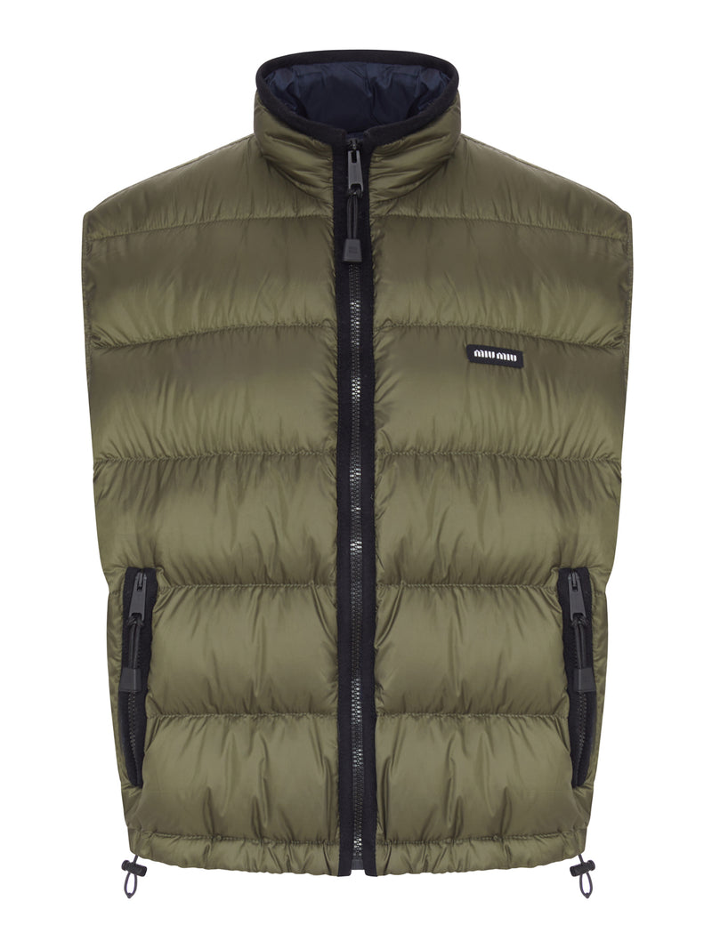 GILET IMBOTTITO IN PONGÉ LIGHT