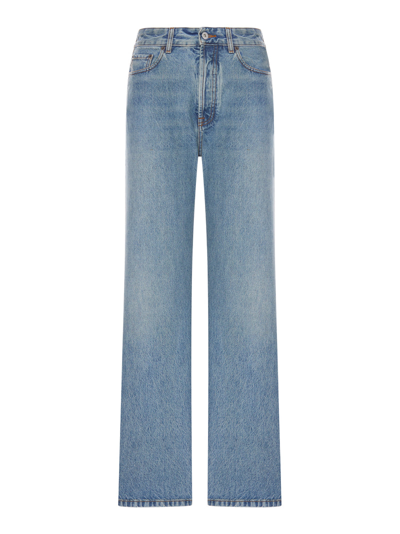 JEANS FIVE POCKET A GAMBA DRITTA