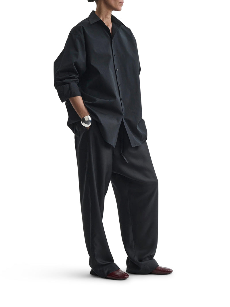 PANTALONI CON COULISSE IN SETA