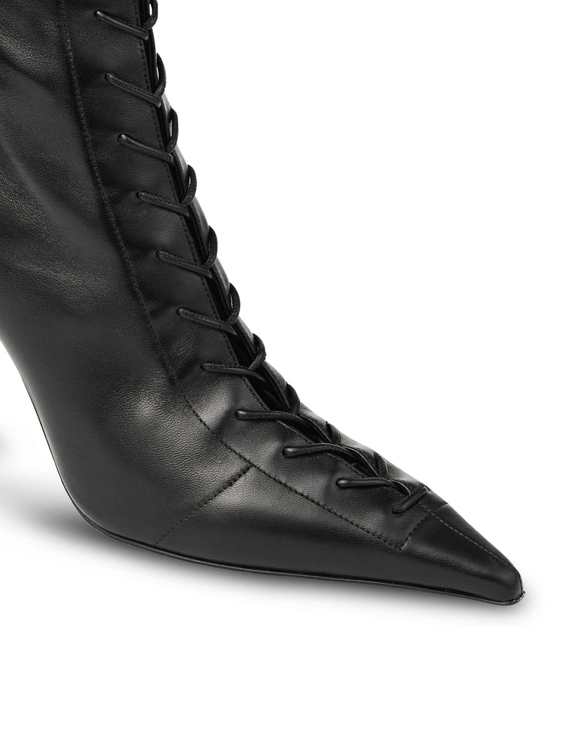 STIVALI SCARLETT ANKLE 95 IN NAPPA NERA