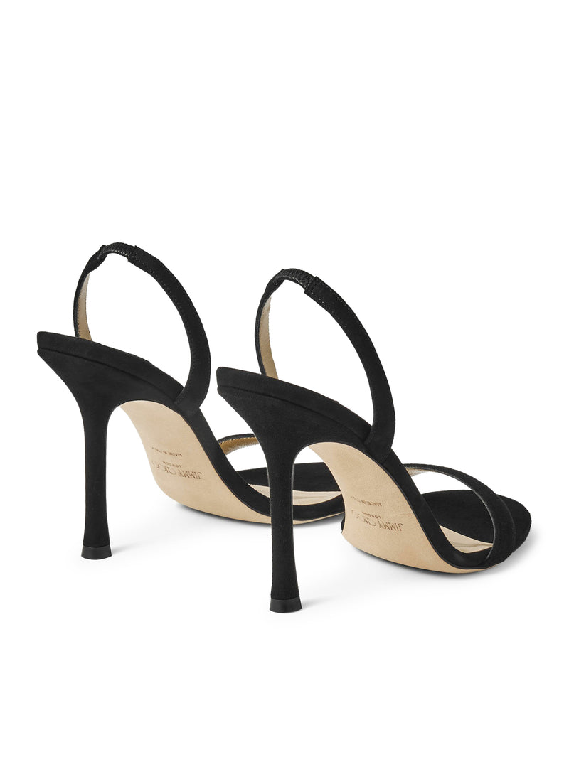 SANDALI IN PELLE SCAMOSCIATA