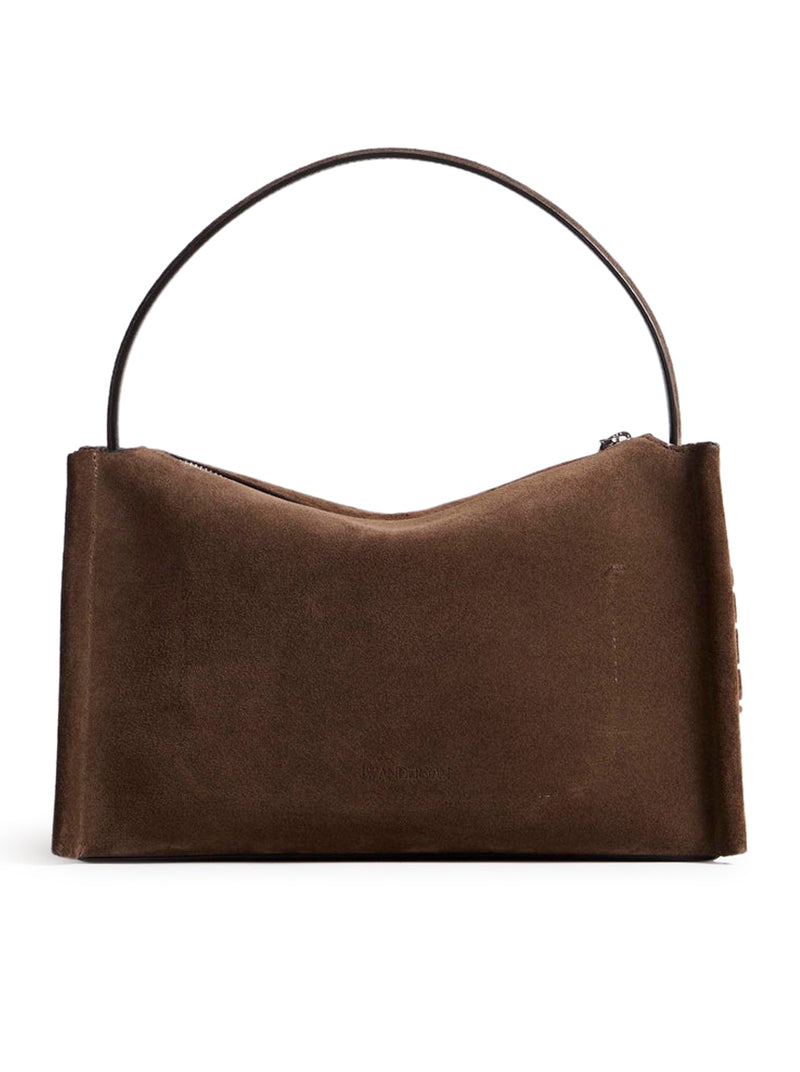 LOAFER BAG IN SUEDE MARRONE