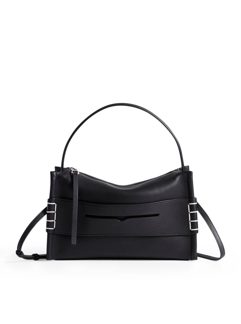 LOAFER BAG IN PELLE NERA
