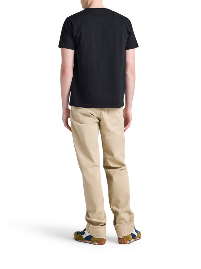 T-SHIRT CON ANCORA RICAMATA
