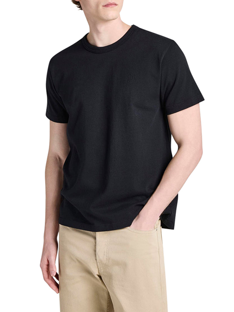 T-SHIRT CON ANCORA RICAMATA