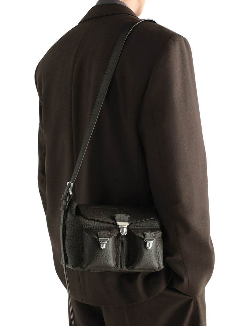 MINI SOFT GEAR IN PELLE DI AGNELLO BUBBLE