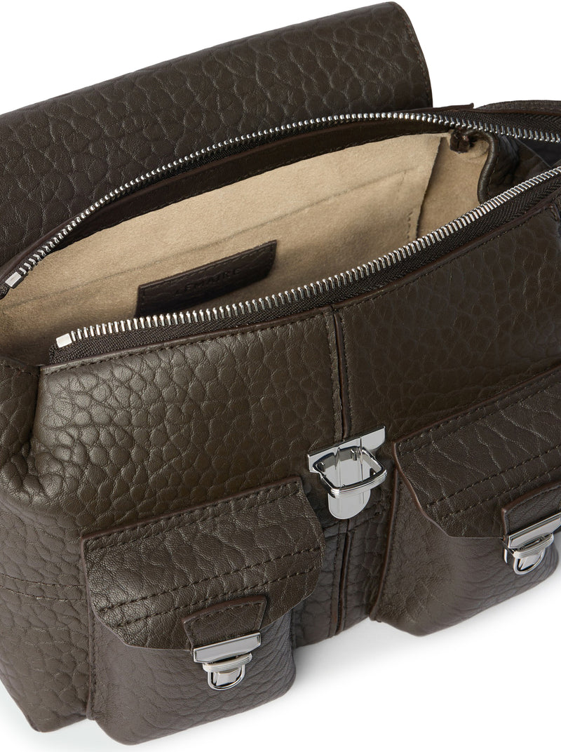MINI SOFT GEAR IN PELLE DI AGNELLO BUBBLE