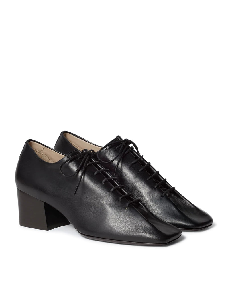 SOURIS CLASSIC DERBIES CON TACCO DA 55 MM IN PELLE