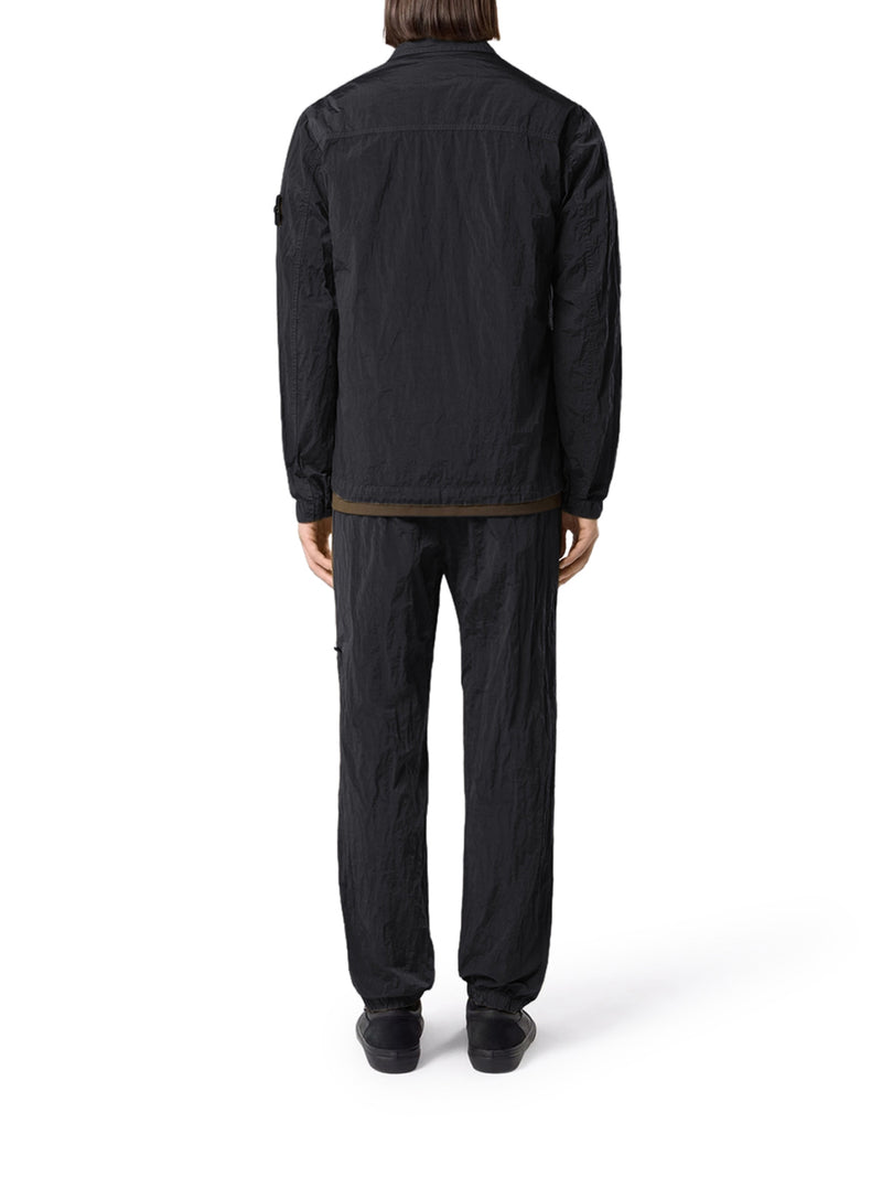 OVERSHIRT IN NYLON CON BADGE STONE ISLAND