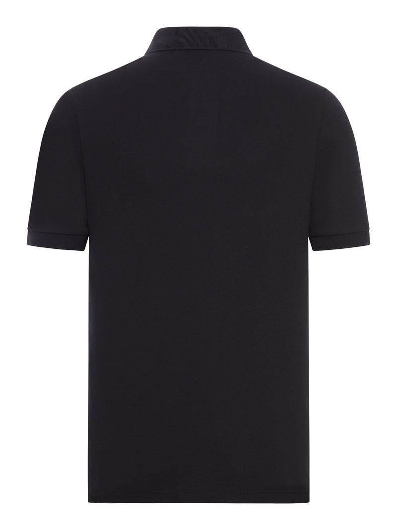 POLO IN COTONE CON PATCH LOGO