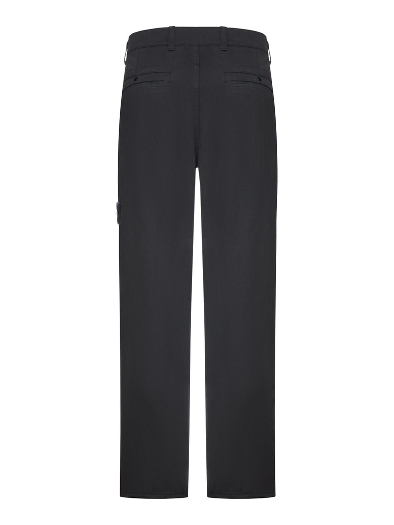 PANTALONI REGULAR FIT CON BADGE