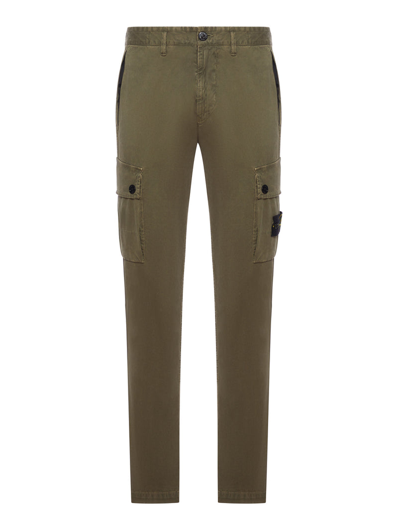 PANTALONI CARGO CON LOGO COMPASS