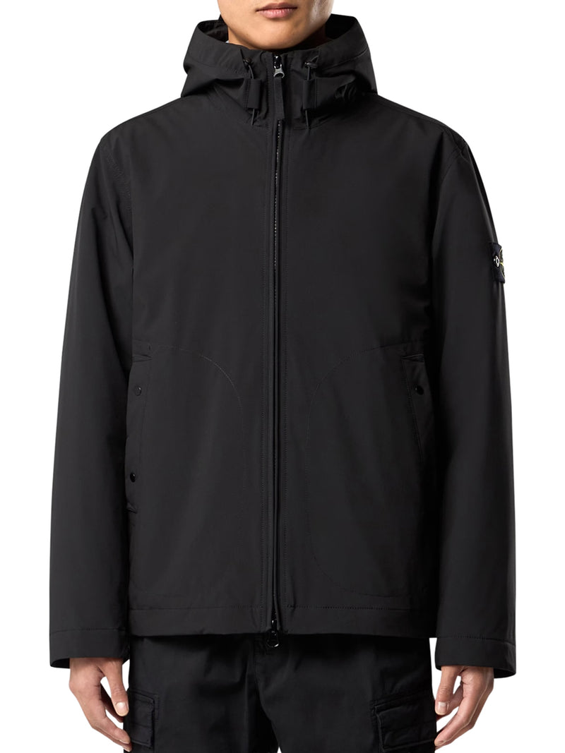 GIACCA TECNICA CON CAPPUCCIO E ZIP