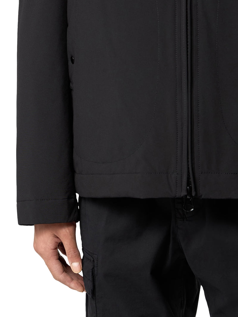 GIACCA TECNICA CON CAPPUCCIO E ZIP