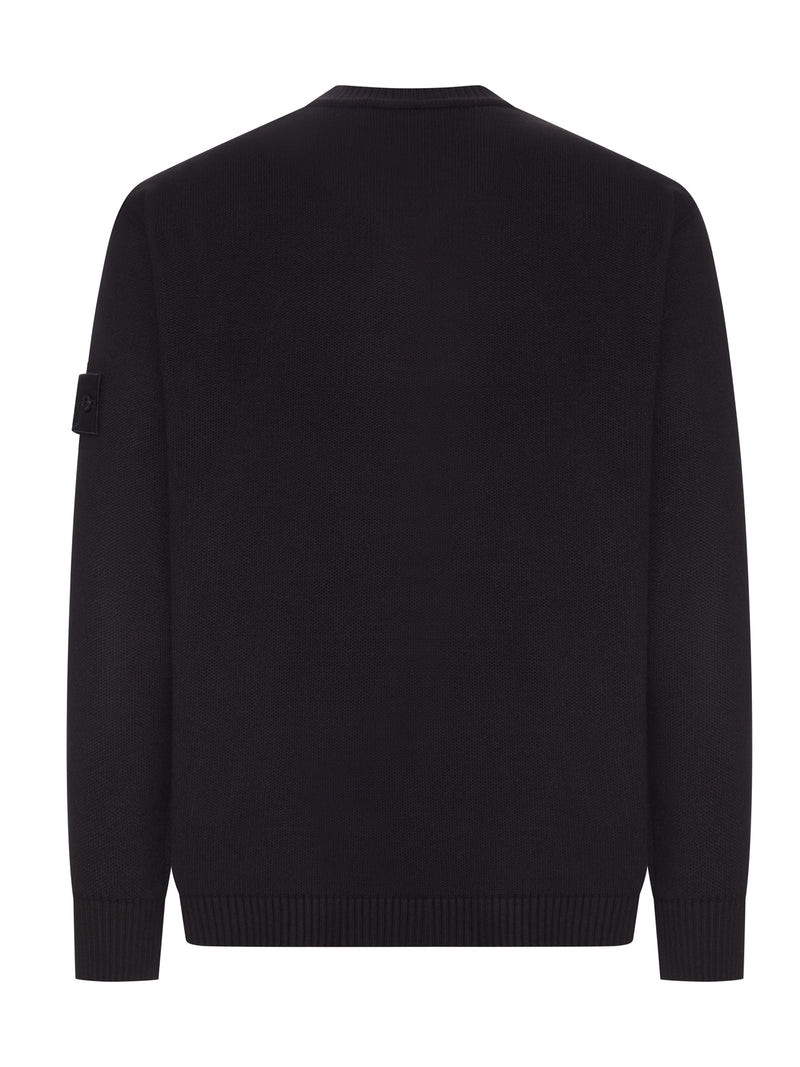 MAGLIA GIROCOLLO IN MISTO COTONE